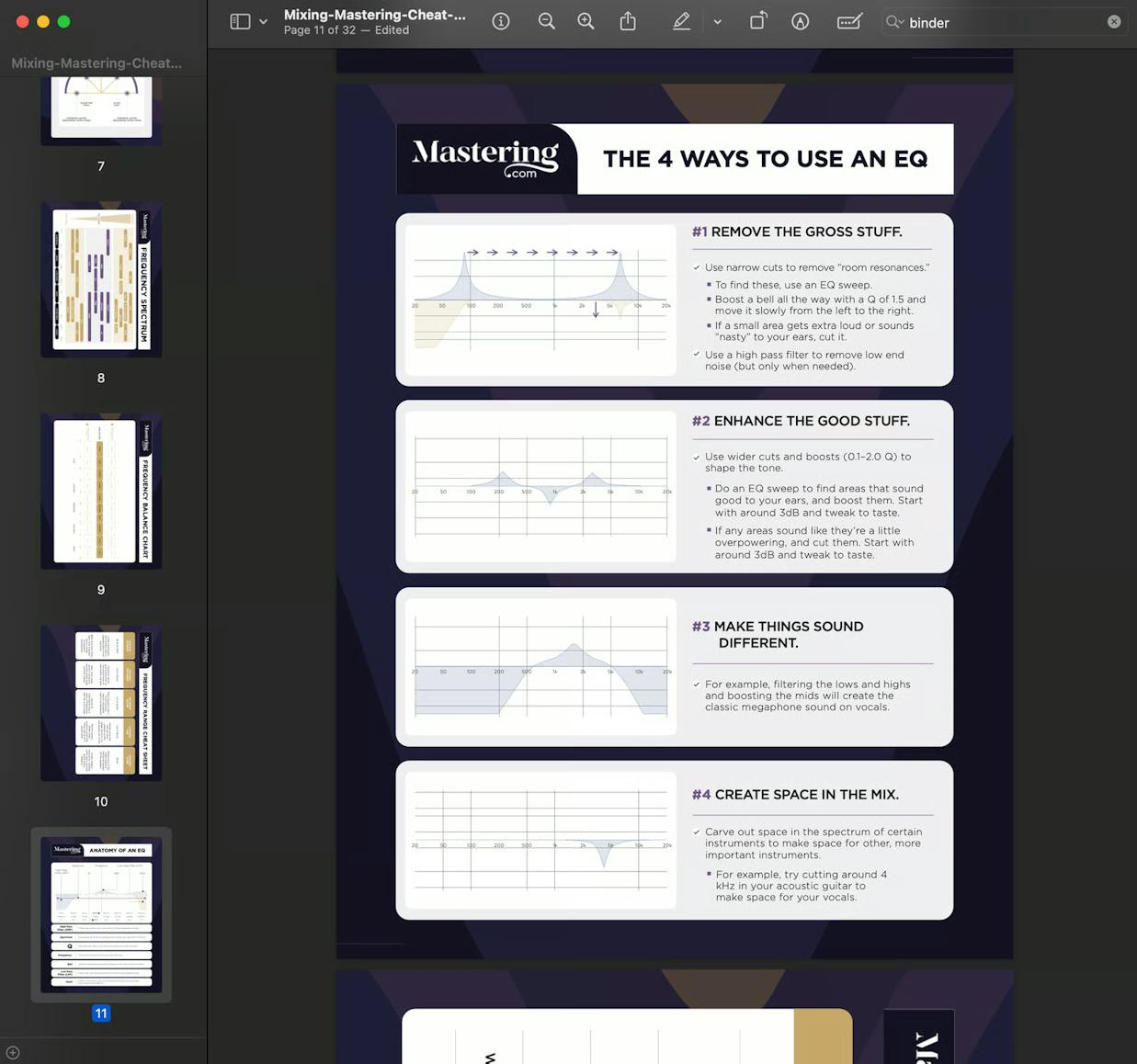 Home Studio Cheat Sheet Bundle view 3